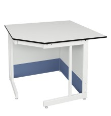 Стол угловой к низкому пристенному столу ЛАБ-PRO СУ 110/80.110/80.75 TR
