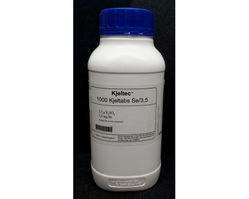 Таблетки катализатора Kjeltabs Se3,5, 3,5 г K2SO4 + 3,5 мг Se, 1000 шт.уп., Foss