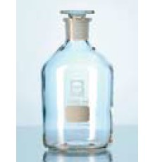 Бутыль DURAN Group 100 мл, NS14/15 узкогорлая, с пробкой, бесцветное стекло