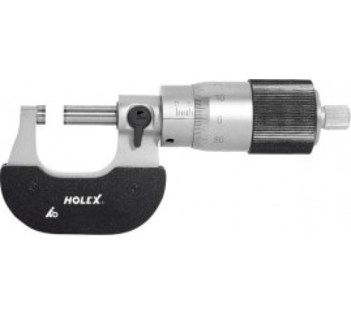 Микрометр 0- 25/0.01 шаг микровинта 1мм Holex Микрометр 0- 25/0.01 шаг микровинта 1мм Holex