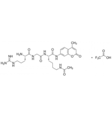 Трифторацетатная соль N-ацетил-Arg-Gly-Lys (ацетилβ7-амидо-4-метилкумарина 98% (ВЭЖХ) Sigma 05511
