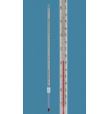 Термометр Amarell на шлифе NS 14,5/23, -10...+150/1°C, глубина погружения 67 мм (Артикул D262330-FL)