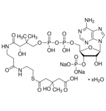 DL-3-гидрокси-3-метилглутарил-кофермент A гидрат натриевой соли 90% (ВЭЖХ) Sigma H6132