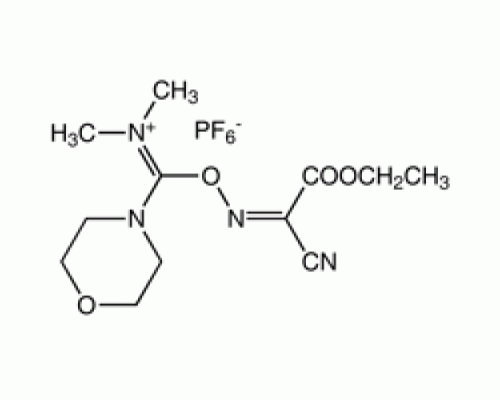 (1-циано-2-этокси-2-оксоэтилиденаминоокси) диметиламино-морфолинокарбений гексафторфосфат, 98%, Alfa Aesar, 10 г