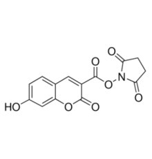N-сукцинимидиловый эфир 7-гидроксикумарин-3-карбоновой кислоты, подходящий для флуоресценции, 95,0% (анализ сочетания с аминопропилсиликагелем) Sigma 55156