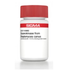 Глицерокиназа из лиофилизированного порошка Streptomyces canus, 10-30 мкг / мг белка (биурет) Sigma G4147