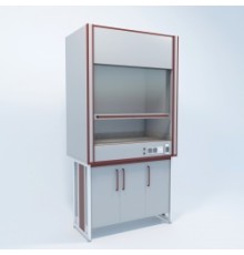 Шкаф вытяжной Laboratoroff ПР пШВ, ширина 950 мм, внутренняя поверхность с ПП покрытием, рабочая поверхность - HPL пластик16 мм (Артикул ПР-п.ШВ.95.П16)
