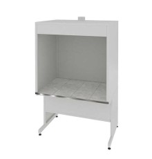 Шкаф для нагревательных печей 1210x870x1895 мм, цвет изделия - серый, раб. поверхность - КЕРАМИКА